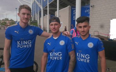 Rebaz freestyle Leicester city fc performance